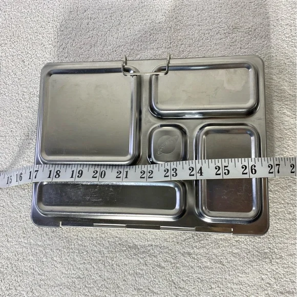 PlanetBox Stainless Steel Compartment Tray Reusable Rover Lunch Box Bento Box - Picture 14 of 14